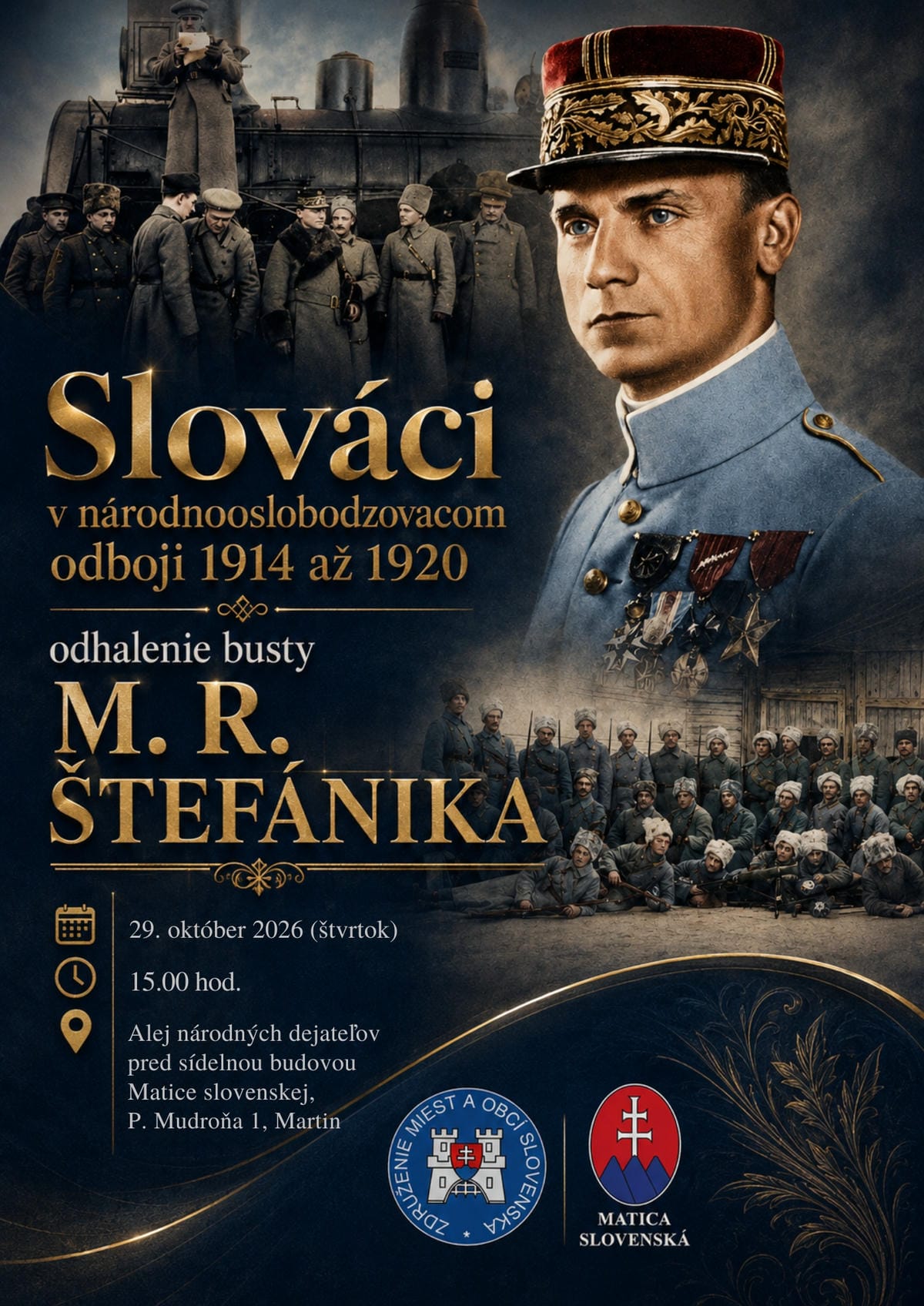 Milan Rastislav Štefánik a Slováci v národnooslobodzovacom odboji 1914 až 190